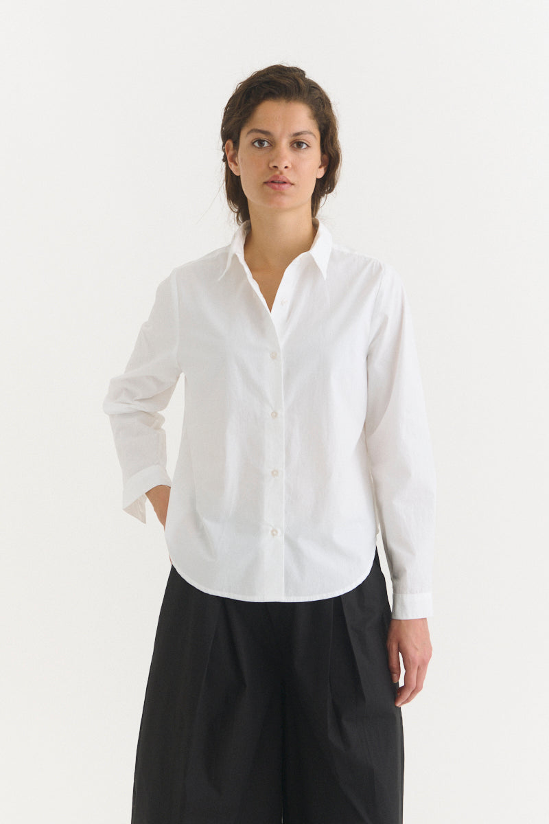 Basic Apparel Silje Shirt Skjorter 423 Bright White